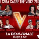 La demi-finale et la finale de The Voice en juin