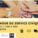 C'est l'Happy Hour du service civique à Saint-Sauveur ce mercredi