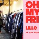 Une nouvelle vente de vêtements vintage au kilo à Lille