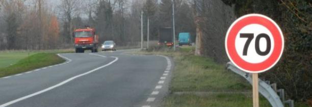 En Flandres : vitesse limitée à 70km/h dès le 1er janvier