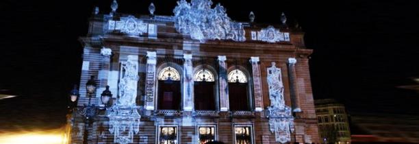 Lille : Nouveau mapping sur la façade de l'Opéra