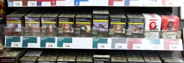 Le paquet de cigarettes augmente de 30 centimes dès lundi