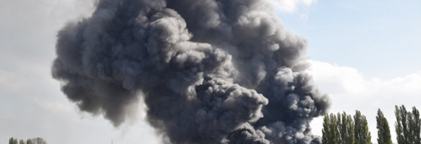 Important incendie dans le Zoning industriel de Mouscron