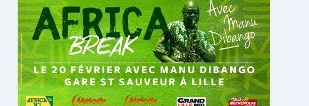 Manu Dibango en concert gratuit à Lille !