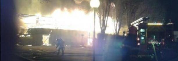 Mazingarbe: une salle des sports détruite par un incendie