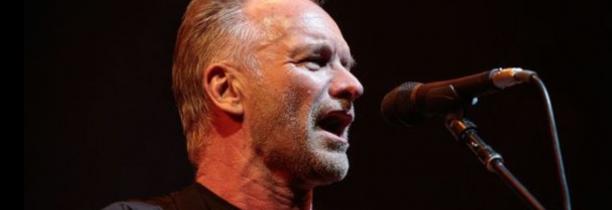 Sting en concert à Lille en octobre