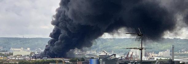 Incendie à Rouen : Des mesures de sécurité dans le Nord
