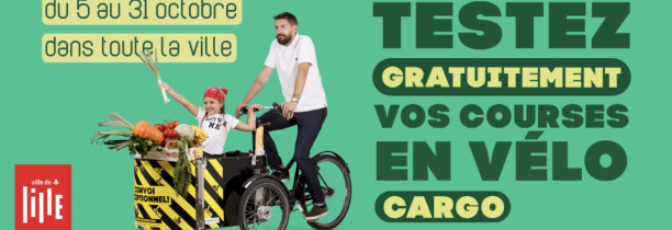 A Lille, testez le vélo cargo gratuitement
