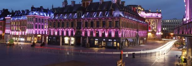 Les monuments de Lille se parent de violet jusqu'au 6 décembre