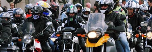 Manifestation des motards à Lille ce samedi 20 février