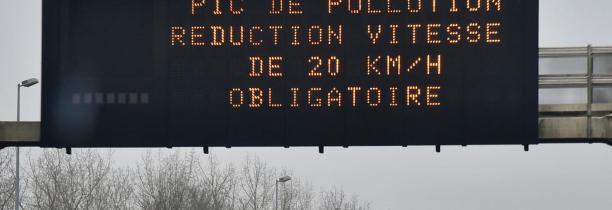Pollution : vitesse limitée dans le Nord-Pas-de-Calais