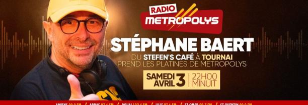 Metropolys Party reçoit Stéphane Baert